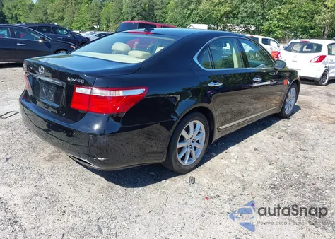 2008 Lexus Ls 460 из США, поврежденный, VIN JTHBL46F085076558